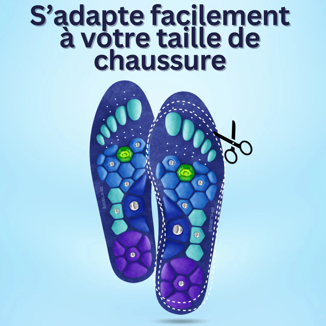 Semelles Magnétiques d'acupression | Mazoris