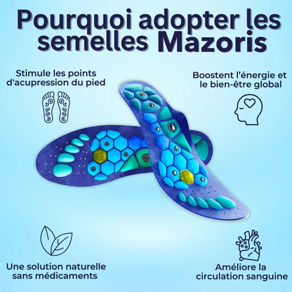 Semelles Magnétiques d'acupression | Mazoris