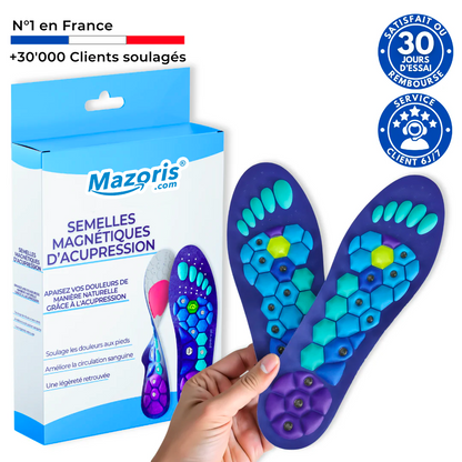 Semelles Magnétiques d'acupression | Mazoris